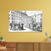 Toile Cérémonie avant le départ des condamnés (Insitu(Salon))