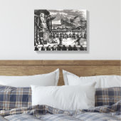 Toile Cérémonie bouddhiste de, 'Indiae Orientalis' (Insitu(Chambre))