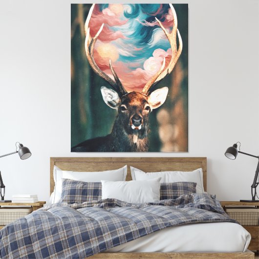 Toile Cerf (Insitu(Chambre))