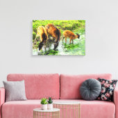 Toile Cerf animal (Insitu(Salon))