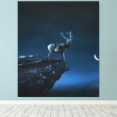 Toile cerf au clair de lune (Insitu (Plancher de Bois))