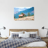 Toile Cerf (Cervus Elephus) mâle bramant (Insitu(Chambre))