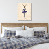 Toile Cerf de ballet en bleu (Insitu(Chambre))