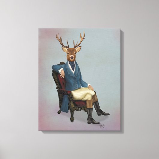 Toile Cerf distinctif complet (Recto)