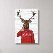 Toile Cerf en pull-over (Recto)
