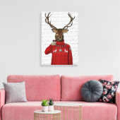 Toile Cerf en pull-over (Insitu(Salon))