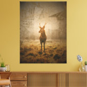 Toile Cerf forestier (Insitu(Salon))