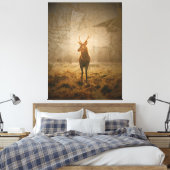 Toile Cerf forestier (Insitu(Chambre))