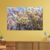 Toile Cerisiers en pleine floraison par une chaude journ (Insitu(Salon))