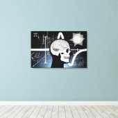 Toile Cerveaux (Insitu (Plancher de Bois))