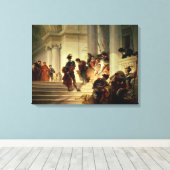 Toile Cesare Borgia leaving the Vatican (Insitu (Plancher de Bois))