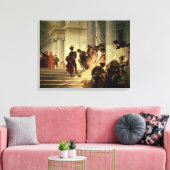 Toile Cesare Borgia leaving the Vatican (Insitu(Salon))