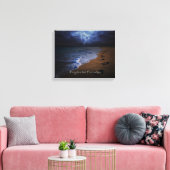 Toile C'est alors que je t'ai porté. 14x11 (orage) (Insitu(Salon))