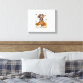 Toile C'Est Automne Y'all Dachshund Chien Automne Écharp (Insitu(Chambre))