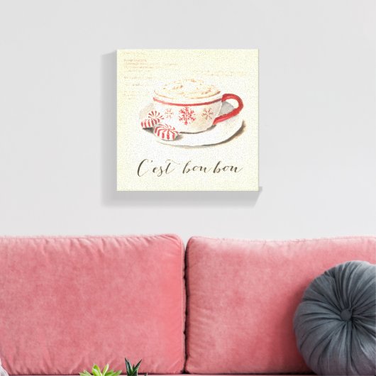 Toile C'est Bon Bon (Insitu(Salon))