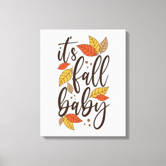 Toile C'est Fall Baby (Recto)