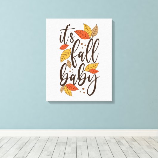 Toile C'est Fall Baby (Insitu (Plancher de Bois))