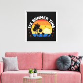 Toile C'est la conception de coucher de soleil tropical (Insitu(Salon))