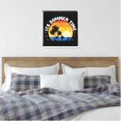 Toile C'est la conception de coucher de soleil tropical (Insitu(Chambre))