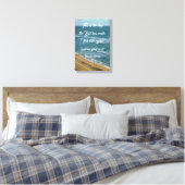 Toile C'est le jour Bible Scripture Beach Christian (Insitu(Chambre))