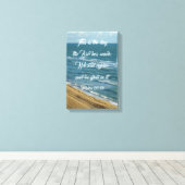 Toile C'est le jour Bible Scripture Beach Christian (Insitu (Plancher de Bois))