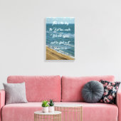 Toile C'est le jour Bible Scripture Beach Christian (Insitu(Salon))
