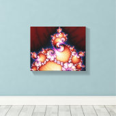 Toile C'Est Le Point - L'Art Fractal (Insitu (Plancher de Bois))