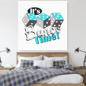 Toile C'est l'heure de Bunco ! (Insitu(Chambre))