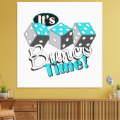 Toile C'est l'heure de Bunco ! (Insitu(Salon))