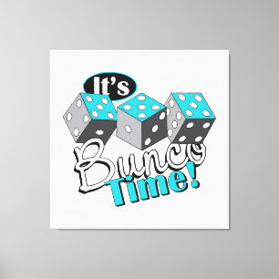 Toile C'est l'heure de Bunco !