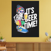 Toile C'est l'heure de la bière (Insitu(Salon))