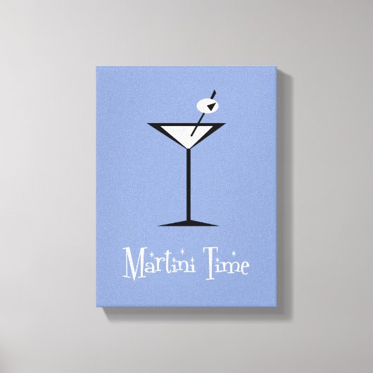 Toile C'est l'heure du Martini ! (Recto)