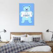 Toile C'est Un Garçon Bleu Ours (Insitu(Chambre))