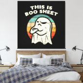 Toile C'est une feuille de fantôme Boo (Insitu(Chambre))