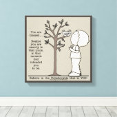 Toile Cet endroit (Insitu (Plancher de Bois))