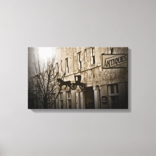 Toile Cette ancienne boutique