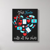 Toile Cette Infirmière Appelle Toutes Les Chaussures (Recto)