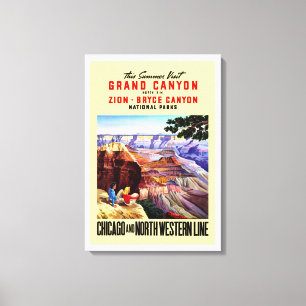 Toile Cette Visite Été Du Grand Canyon