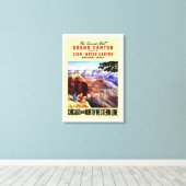 Toile Cette Visite Été Du Grand Canyon (Insitu (Plancher de Bois))