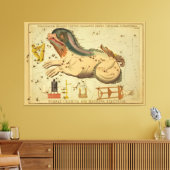 Toile Cetus - Image Vintage de l'étoile astronomique (Insitu(Salon))