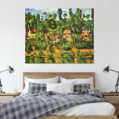 Toile Cezanne - Le Château de Medan (Insitu(Chambre))