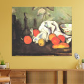 Toile Cezanne - Nature morte avec des fruits (Insitu(Salon))
