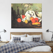 Toile Cezanne - Nature morte avec des fruits (Insitu(Chambre))