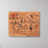 Toile Chaînes de caractères | Wassily Kandinsky | (Recto)