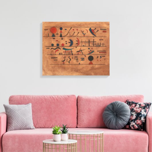 Toile Chaînes de caractères | Wassily Kandinsky | (Insitu(Salon))