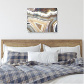 Toile Chalcédonie, une variété de quartz connue sous le (Insitu(Chambre))