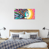 Toile Chalchiuhtlicue 2 (Insitu(Chambre))