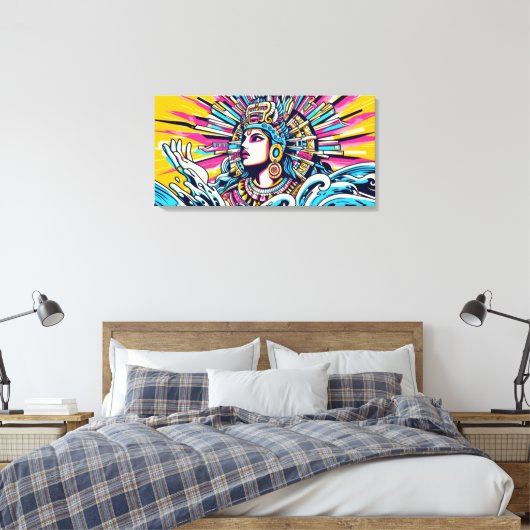 Toile Chalchiuhtlicue 4 (Insitu(Chambre))