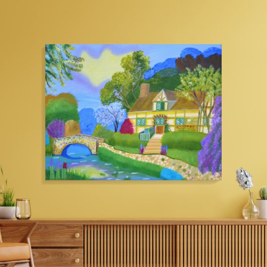 Toile chalet de printemps (Insitu(Salon))