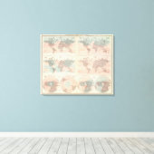 Toile Chaleur sur le globe (Insitu (Plancher de Bois))